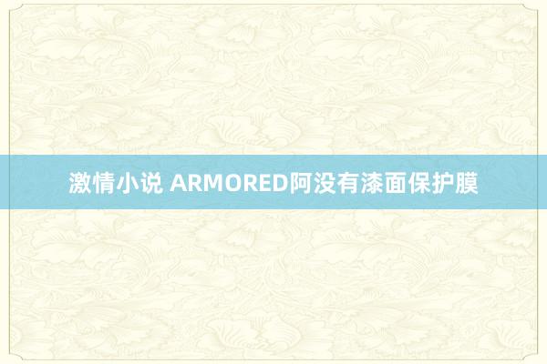 激情小说 ARMORED阿没有漆面保护膜