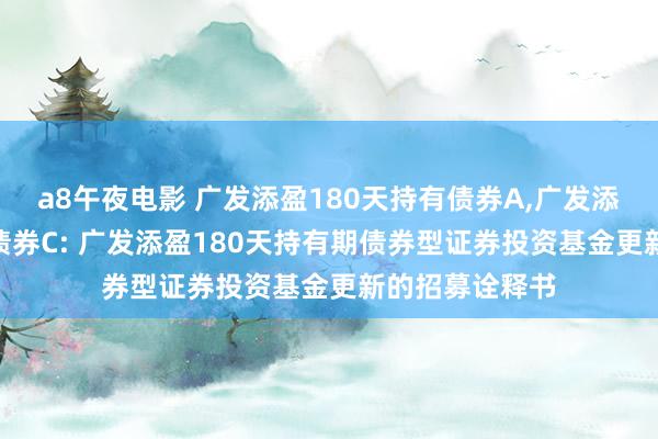 a8午夜电影 广发添盈180天持有债券A，广发添盈180天持有债券C: 广发添盈180天持有期债券型证券投资基金更新的招募诠释书